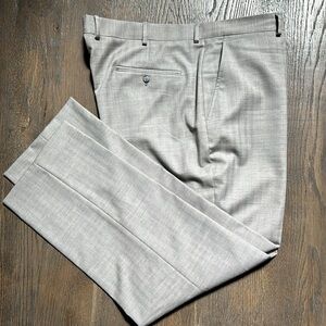 STAFFORD™️ Men's Size 40x30 Wheat 'Coolmax Ecomade' Slacks